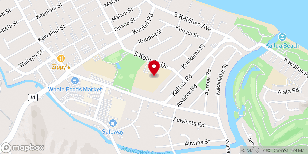 Map showing location of Immanuel Christian Church