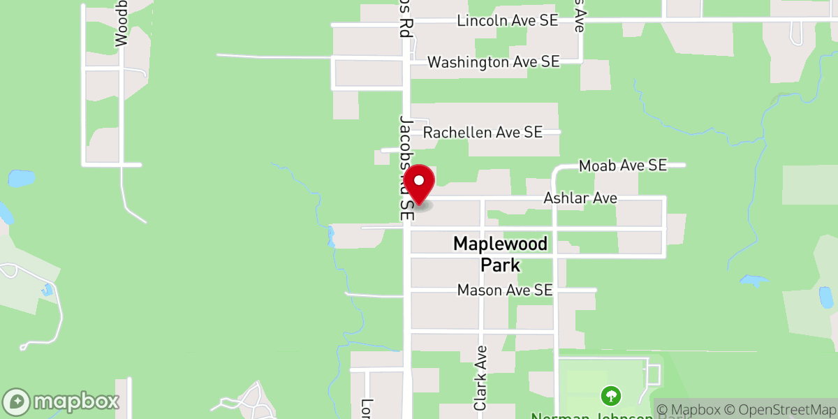 Map showing location of Phillip's Chapel Church of God