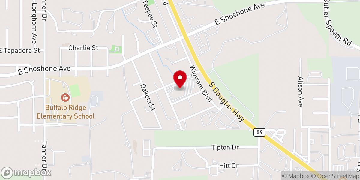 Map showing location of Church307