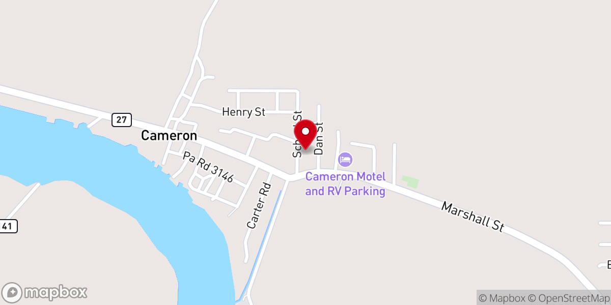 Map showing location of Ebenezer Baptist Church Food Pantry - Food Distribution Center