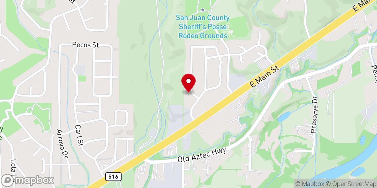 Map showing location of Landmark Missionary Baptist