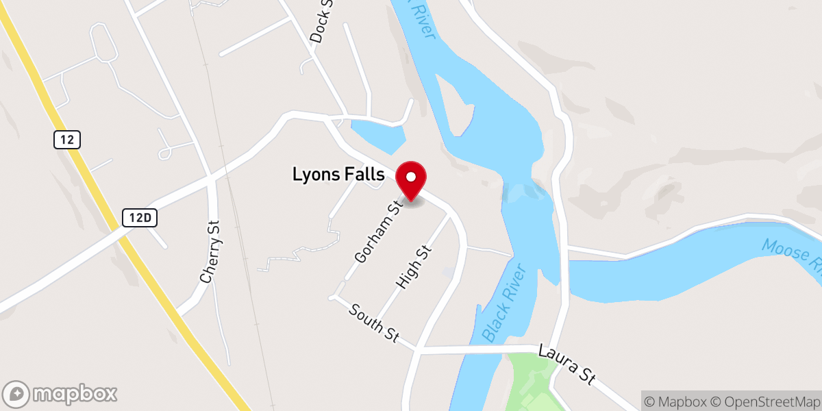 Map showing location of Forest Presbyterian Church