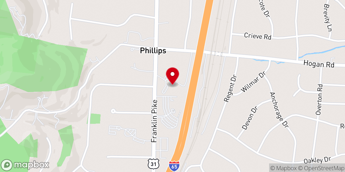 Map showing location of Our Savior Lutheran Academy