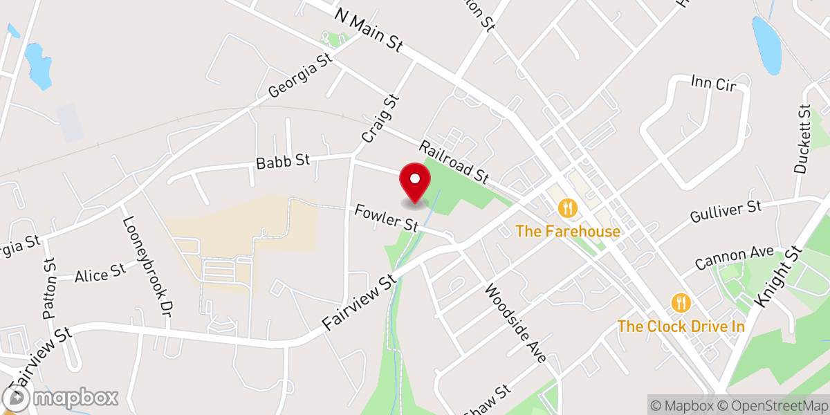 Map showing location of New Beginning Christian Ministries