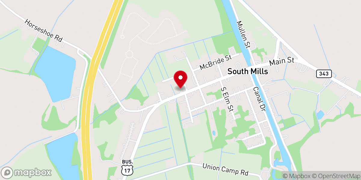 Map showing location of The United House of Prayer for All People