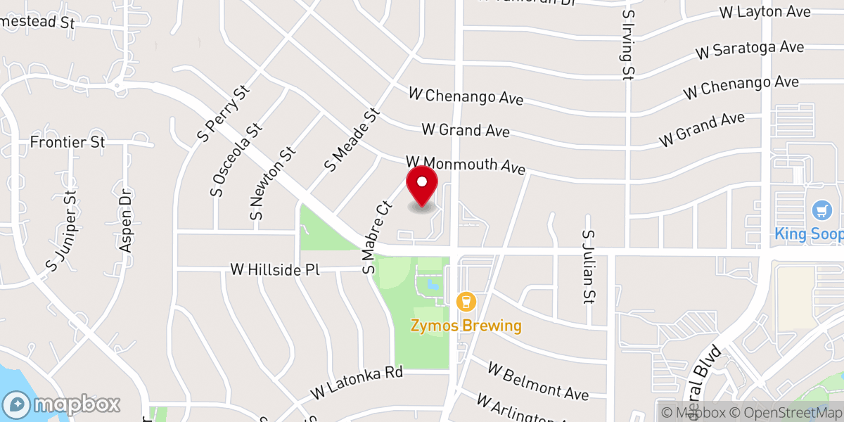 Map showing location of The Neighborhood Church