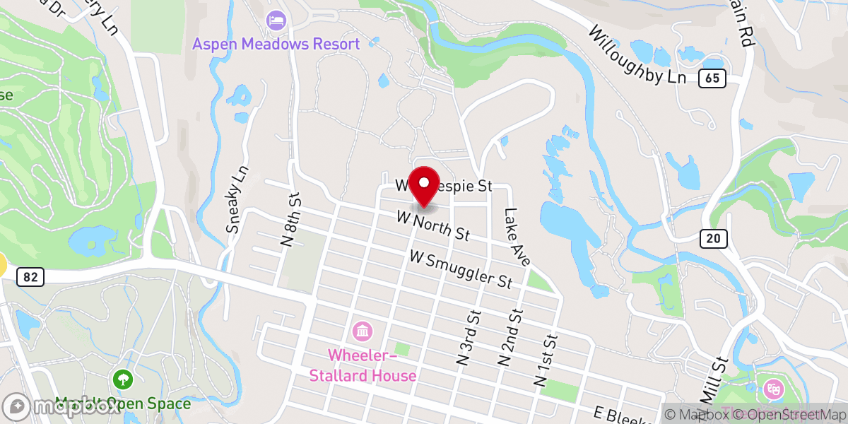 Map showing location of Christ Episcopal Church