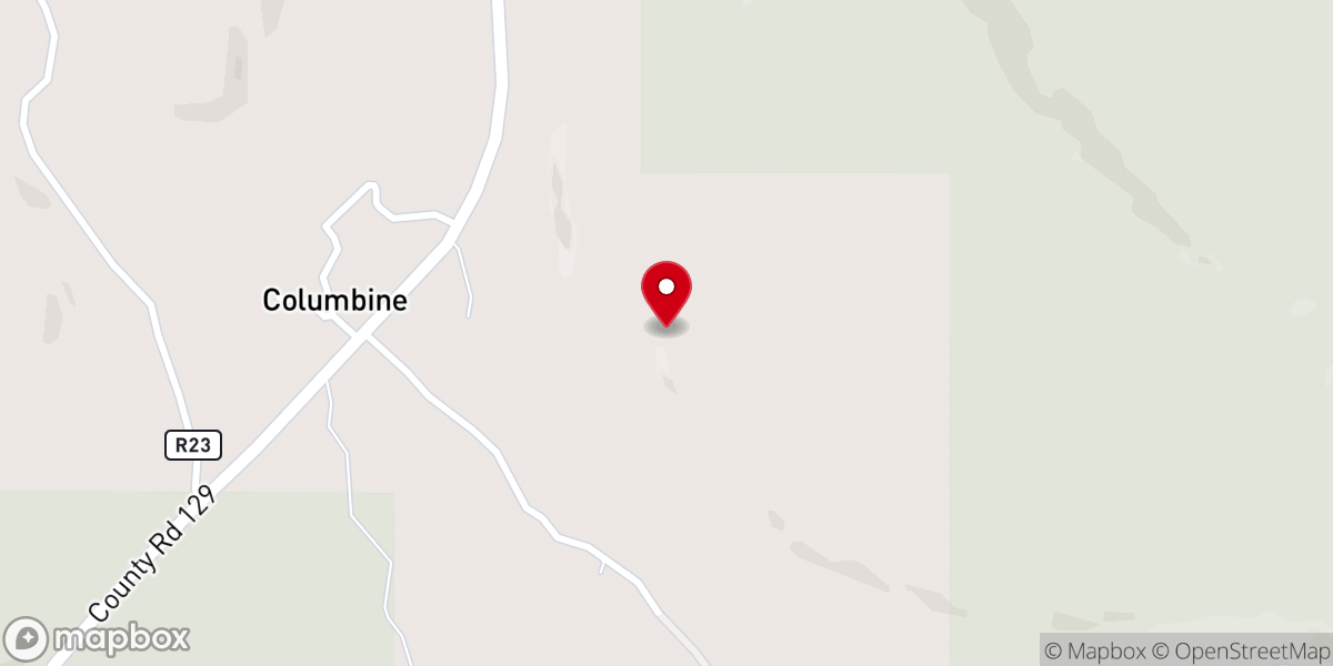 Map showing location of Clark, CO 80428