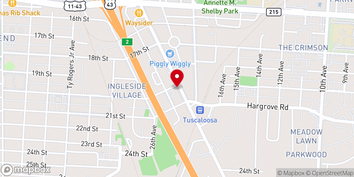 Map showing location of Greater Emanuel Mission