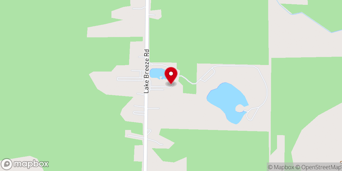 Map showing location of Tall Oaks West