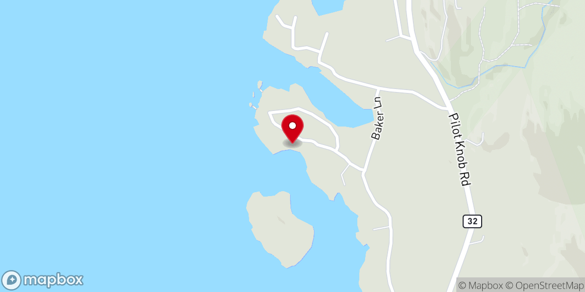 Map showing location of Lloyd R Raymond