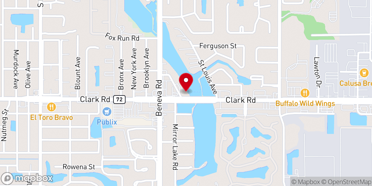 Map showing location of Shining Light Church