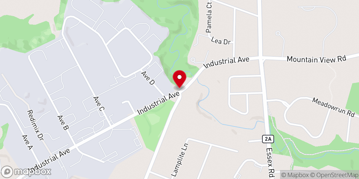 Map showing location of Unity Church of Vermont
