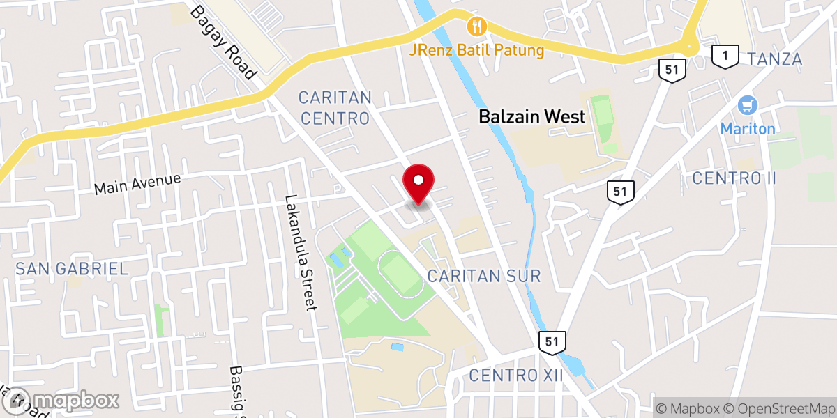 Map showing location of Family Christian Bible Church