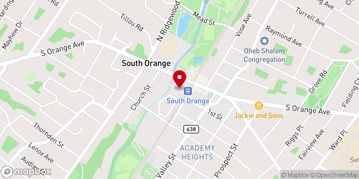 Map showing location of Heart of Worship Church