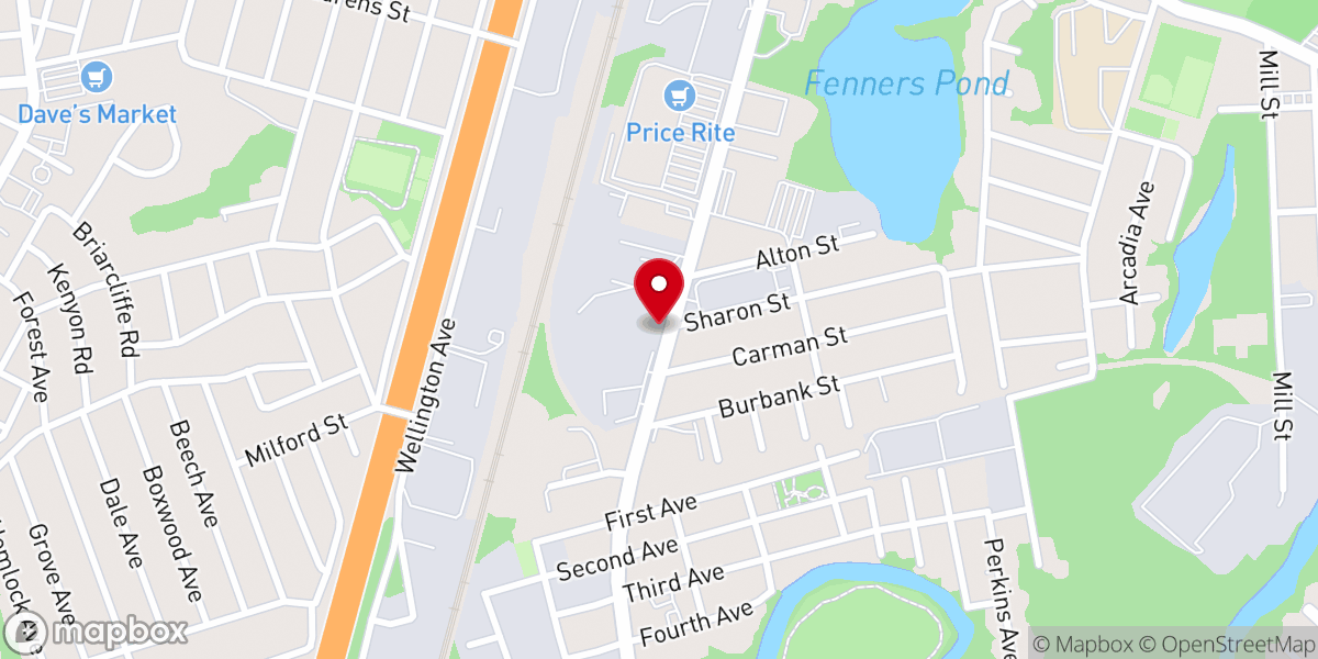 Map showing location of Holy Zion United Holy Church