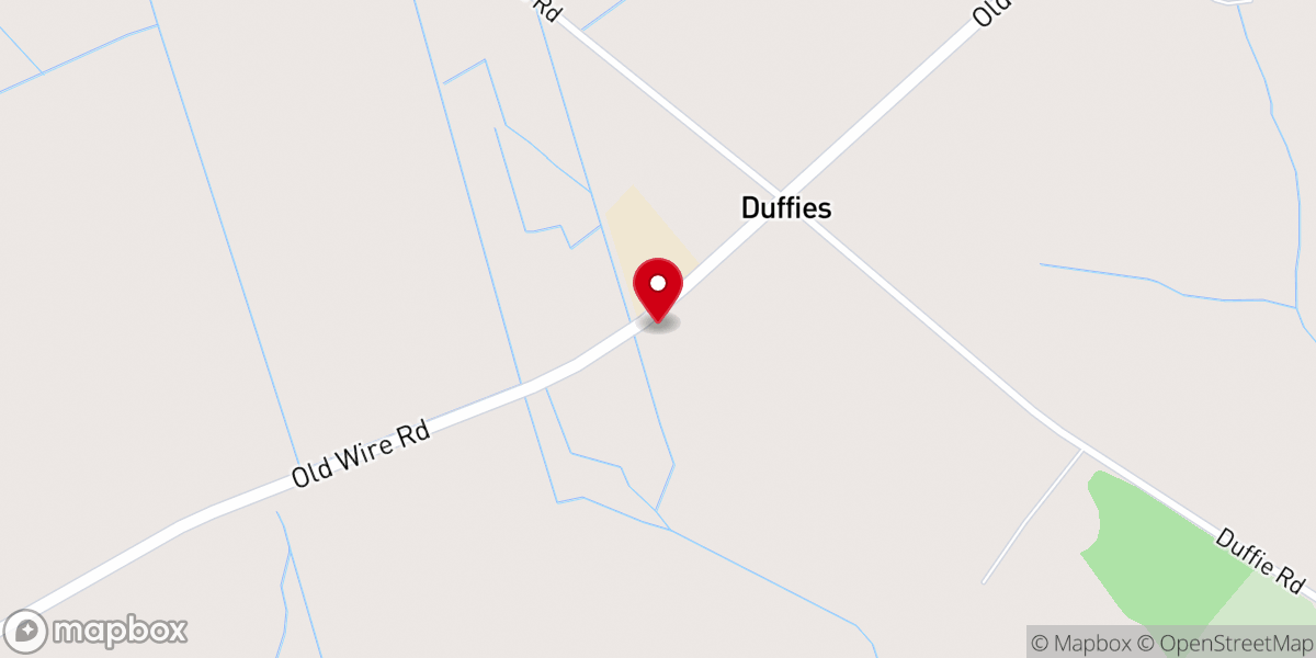 Map showing location of McCormack Chapel