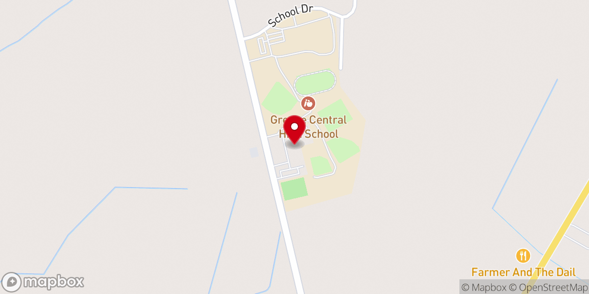 Map showing location of Lenoir Community College