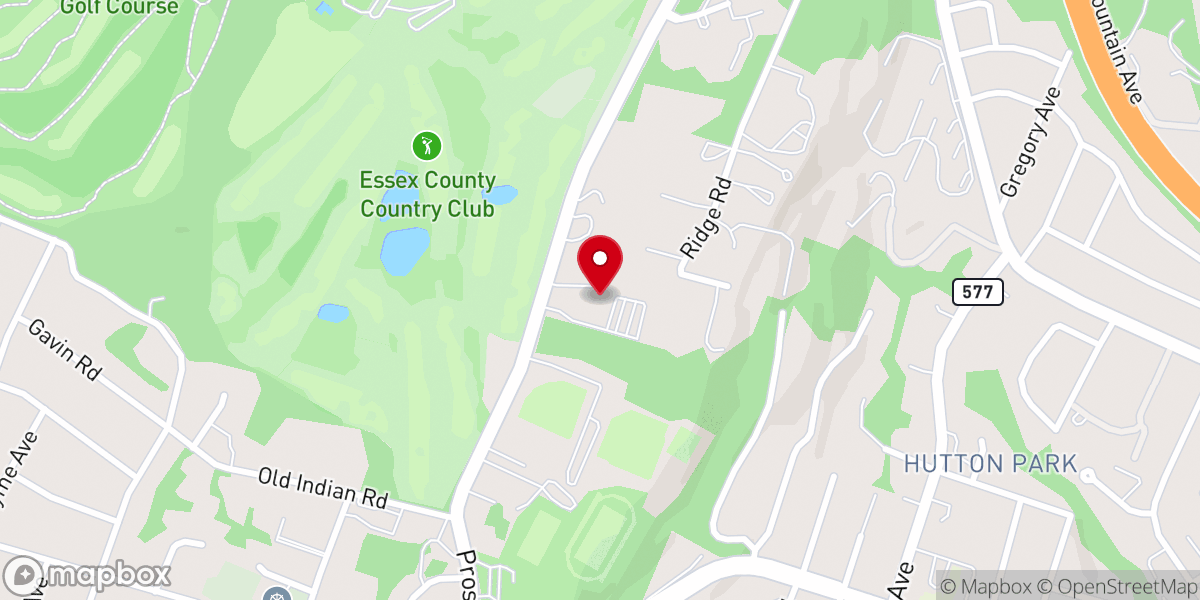 Map showing location of Antioch Presbyterian Church