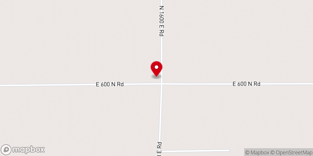 Map showing location of Buckeye United Methodist Church
