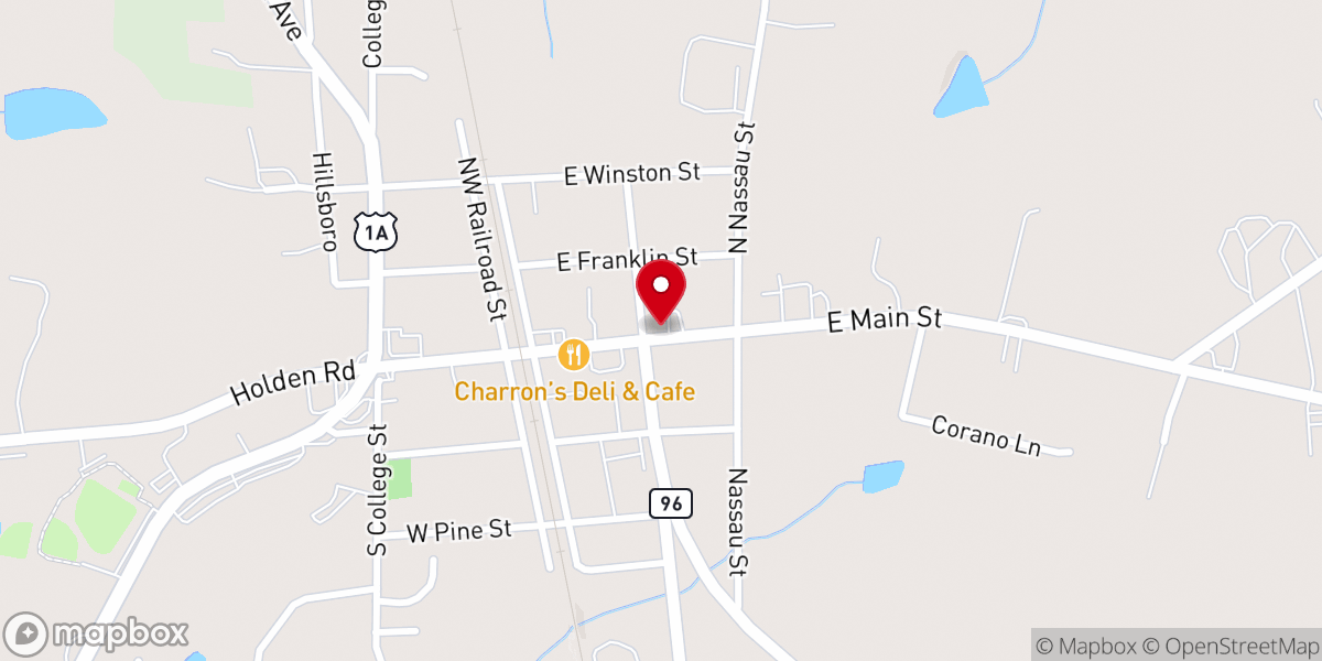 Map showing location of Wellspring Church