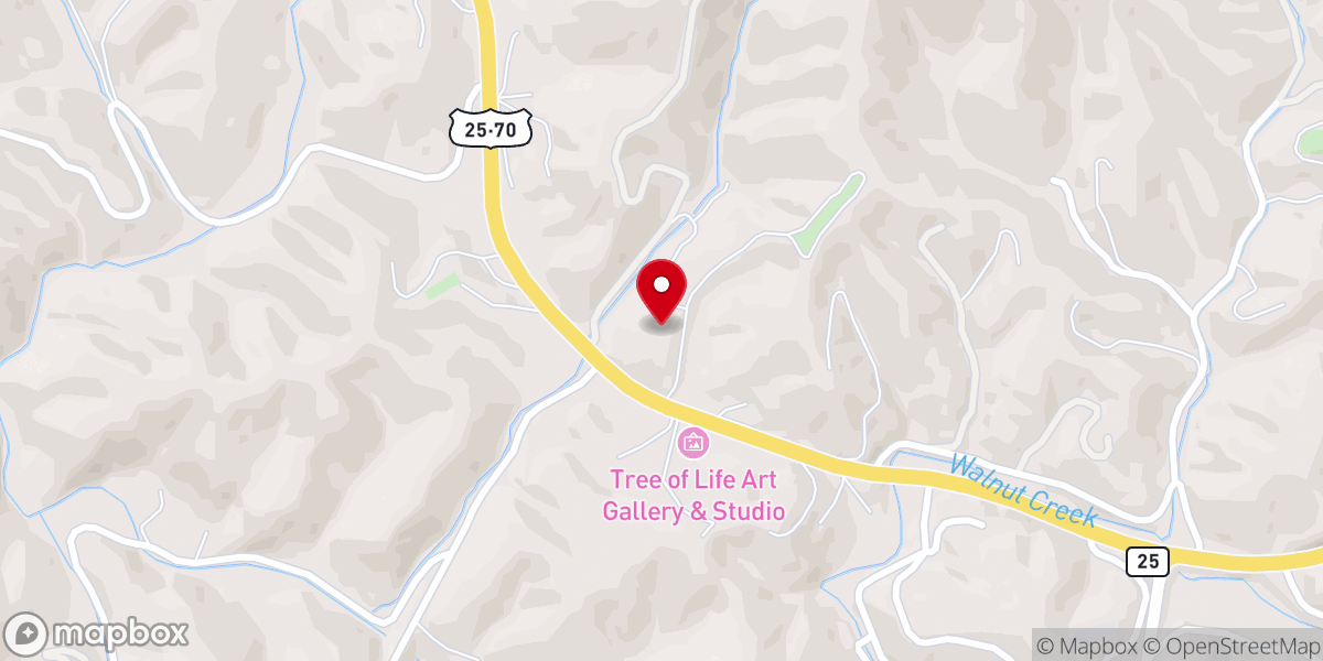 Map showing location of Freedom Christian Church