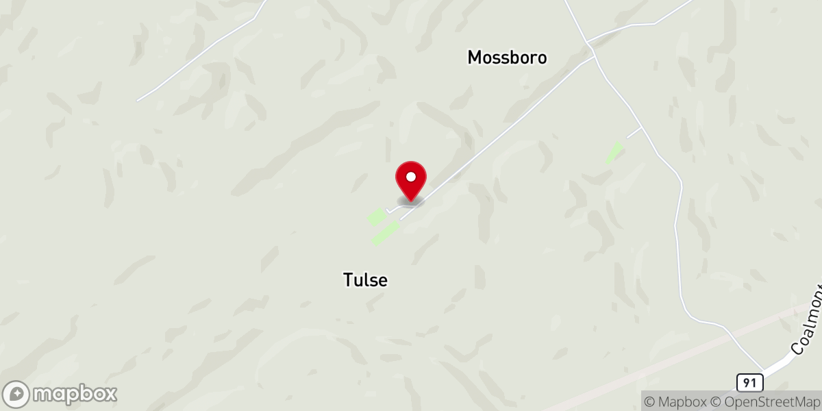 Map showing location of Cahaba River WMA Shooting Range