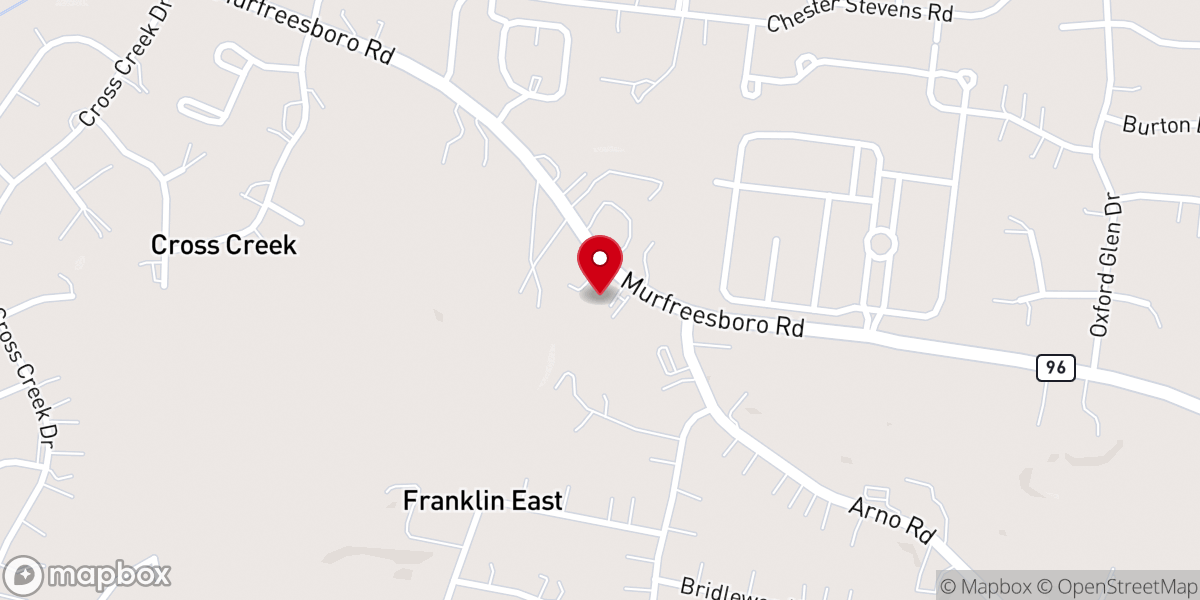 Map showing location of Holy Cross Anglican Church