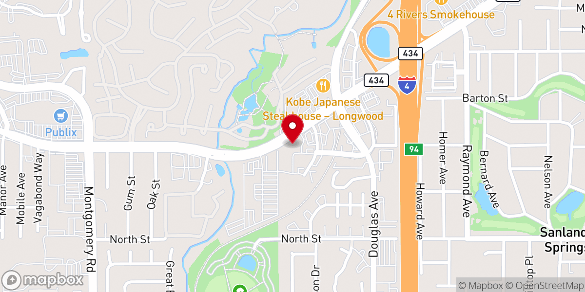 Map showing location of St. Stephen Lutheran Church