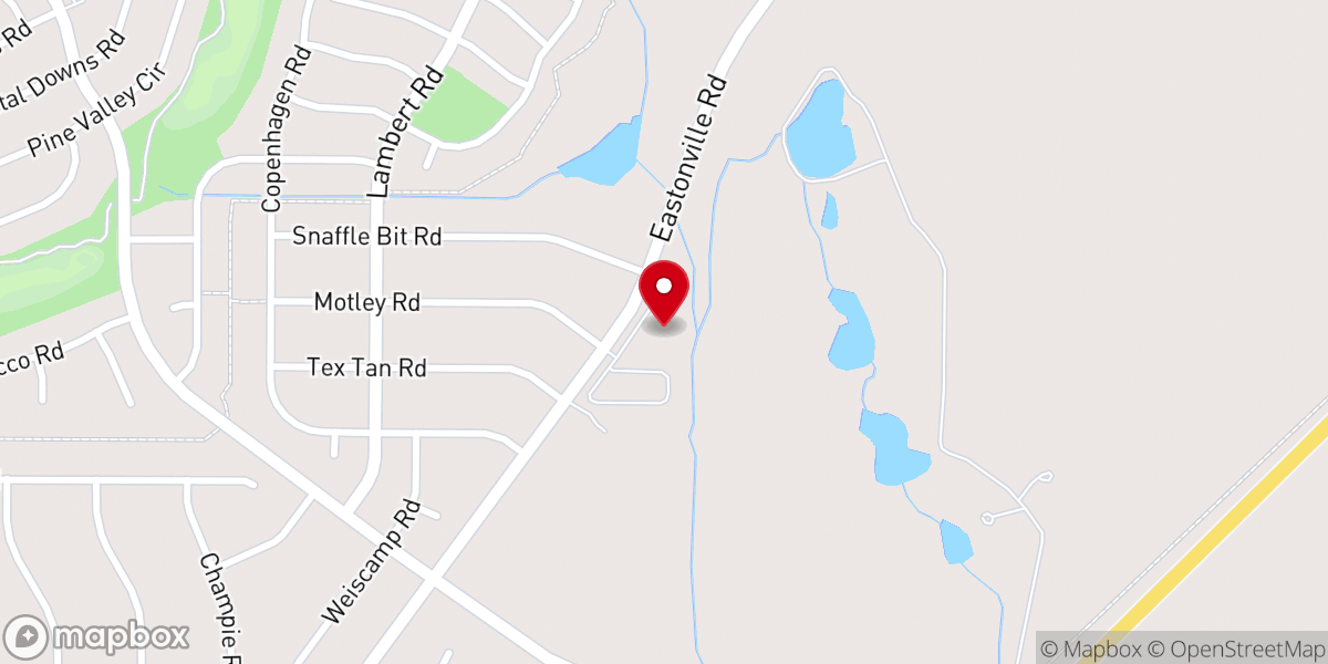 Map showing location of Hills Christian Church