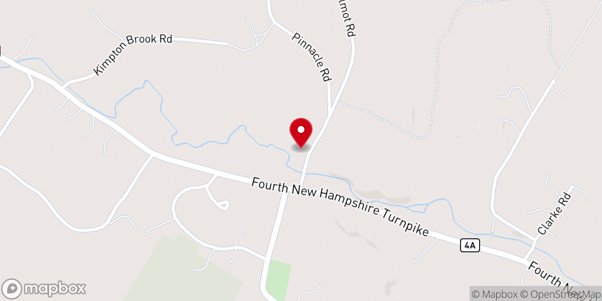 Map showing location of First Congregational Church of Wilmot U.C.C.