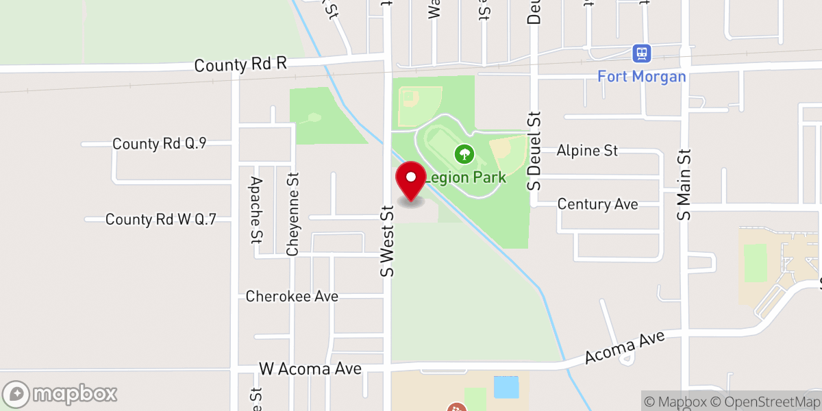 Map showing location of Elevating Life Church