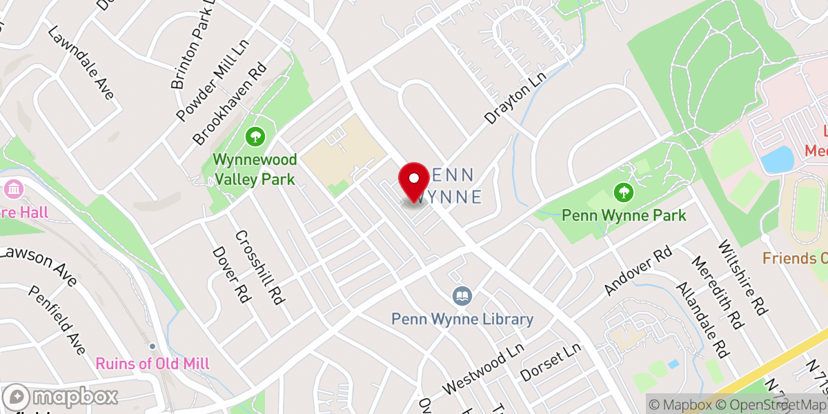 Map showing location of Presentation Blessed Virgin Mary Church