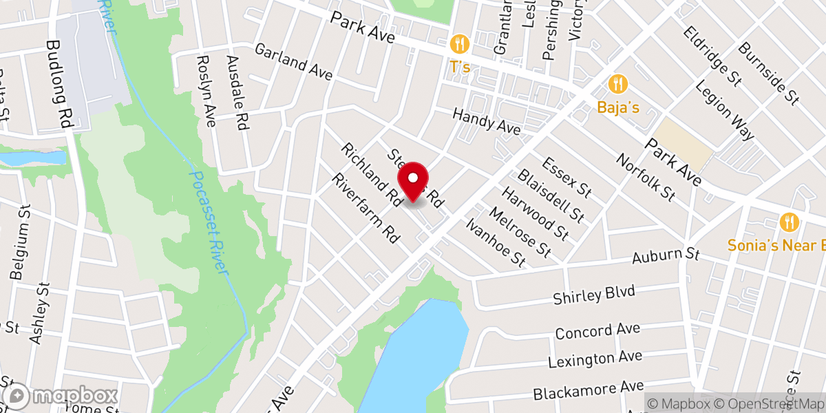 Map showing location of Mcghee Hugh A