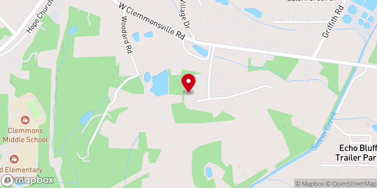 Map showing location of Redemption Hill Church - Salem Park