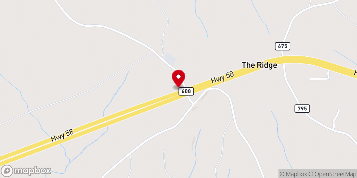 Map showing location of Saint Douglas Church