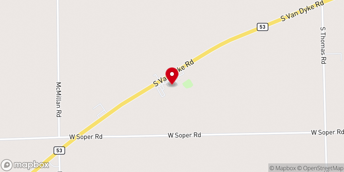 Map showing location of HARVEST CHURCH