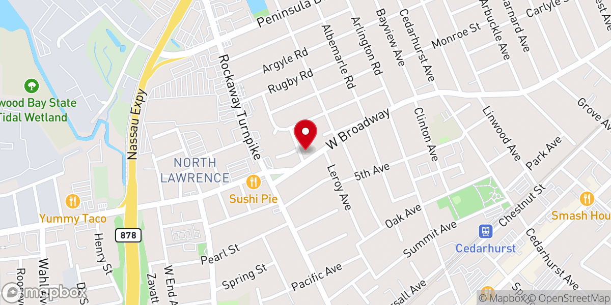 Map showing location of Kehilas Bais Yisroel