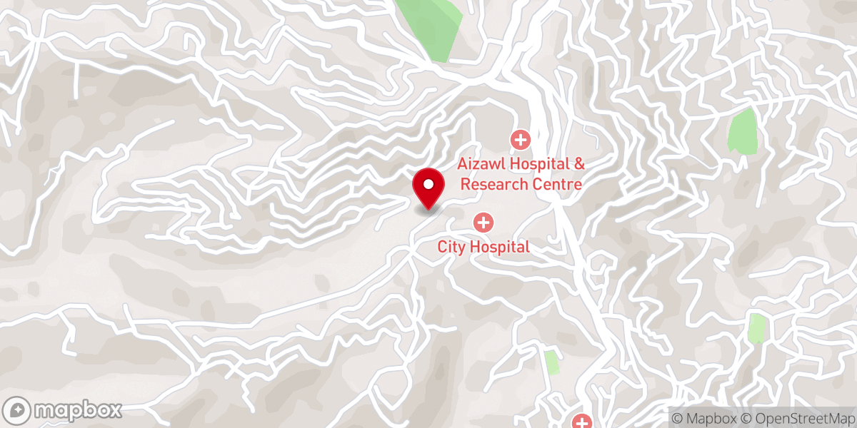 Map showing location of BCM Shalom Church, Mission Vengthlang