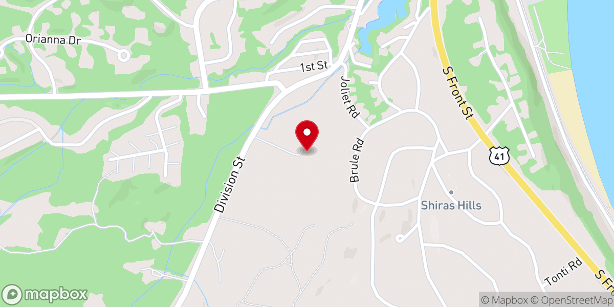 Map showing location of Brookridge Heights