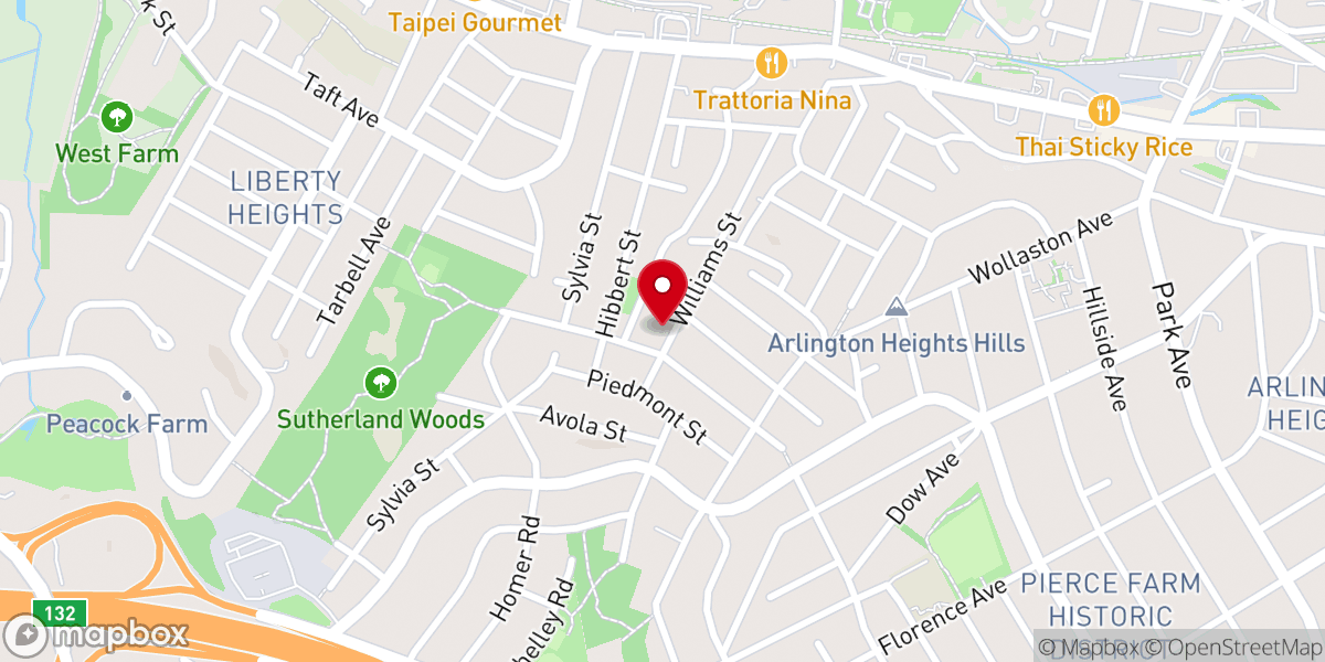 Map showing location of SDA