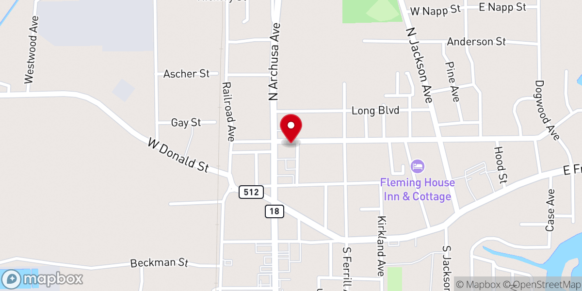 Map showing location of Clarke County Supervisors Brd