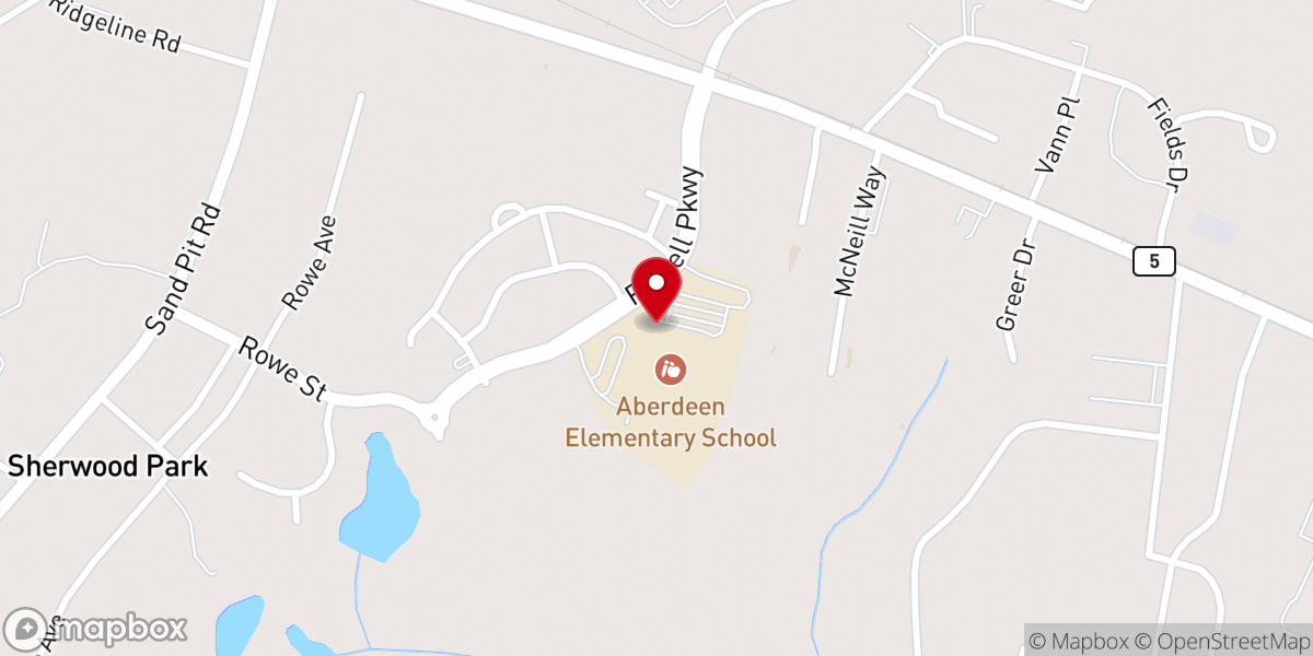Map showing location of Faithful Bible Church