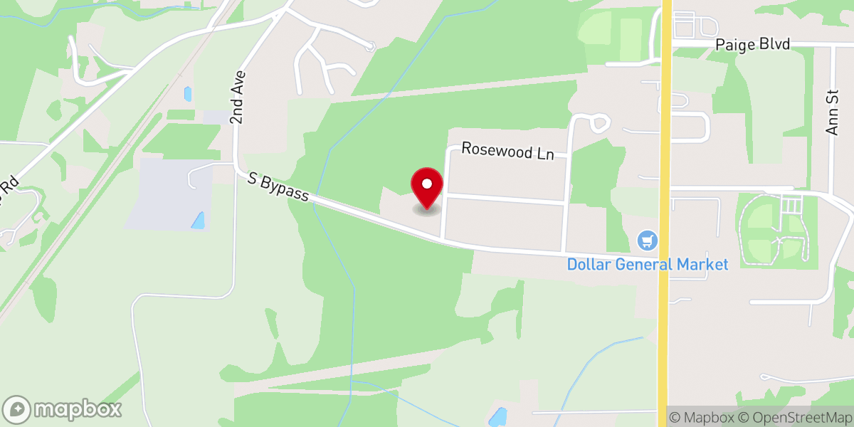 Map showing location of Dominion Church