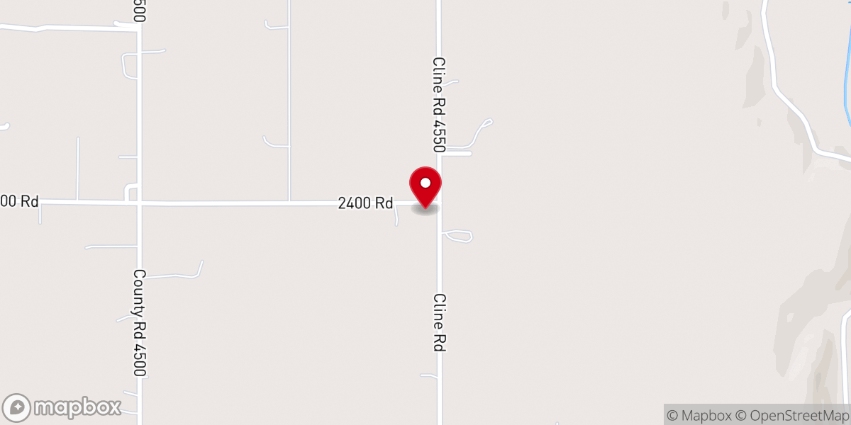 Map showing location of Central Baptist Church