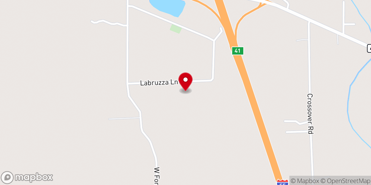 Map showing location of Friendly Faith Tabernacle Church Inc