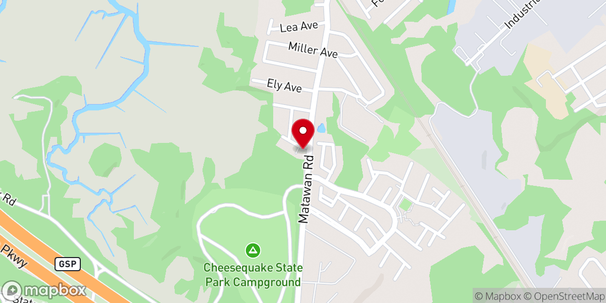 Map showing location of Harbor Bible Fellowship Church