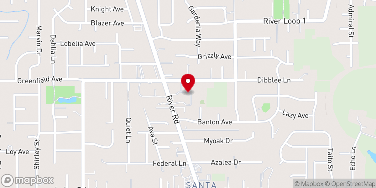 Map showing location of Eugene Japanese Baptist Church