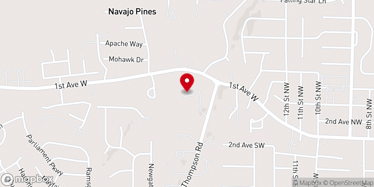 Map showing location of Hazelwood Venue - Weddings & Events