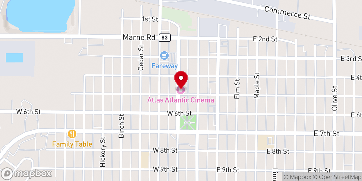 Map showing location of New Life Church